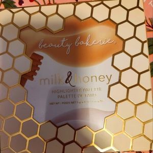 BNIB milk and honey highlight palette
